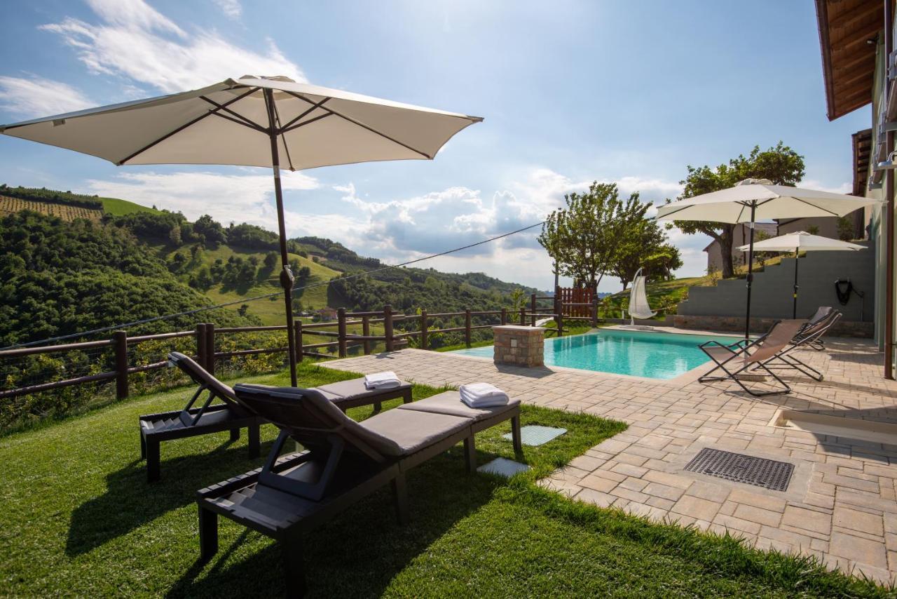 Villa Cascina Pajanot à Benevello Extérieur photo