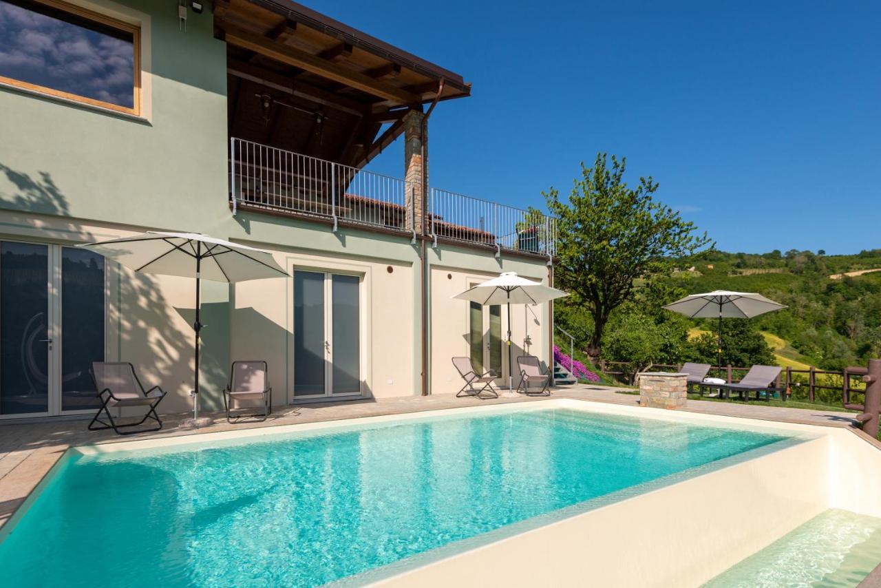 Villa Cascina Pajanot à Benevello Extérieur photo